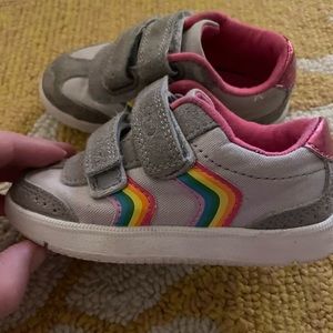 EUC Dr. scholl’s kids rainbow sneakers